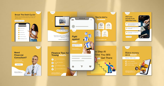 create premium quality social media posts