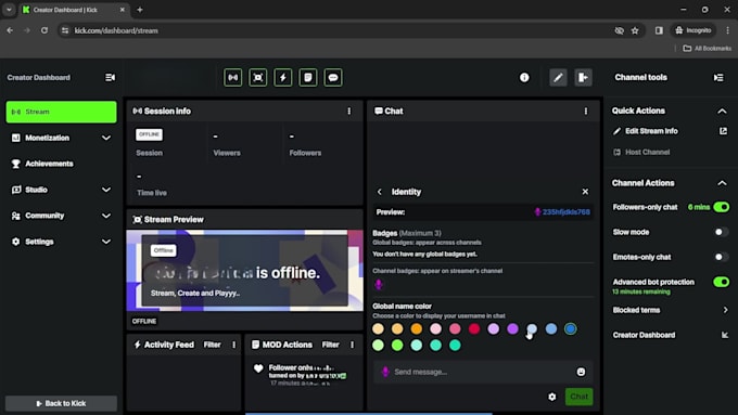 moderator your streams for you