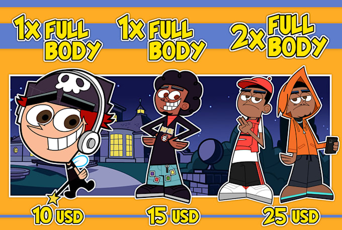 draw you as a fairly oddparents character