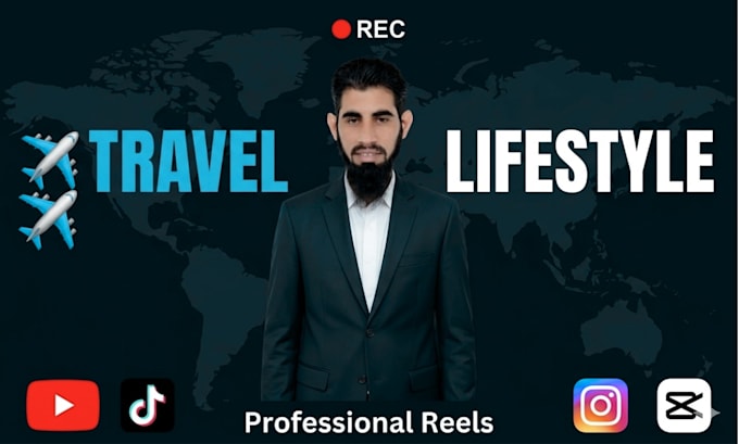 edit travel videos and lifestyle reels for social media
