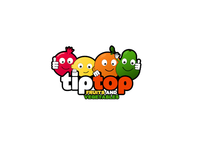 design personal choose fresh fruit logo