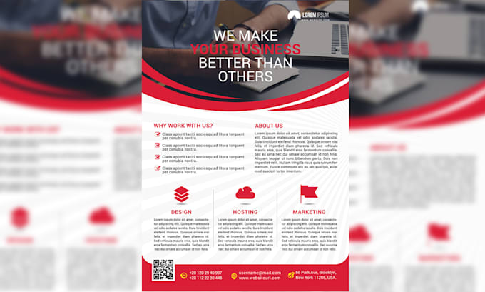 do professional product flyer, sales sheet, catalog, sell