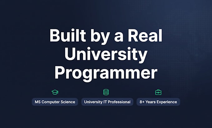 develop a school, college, or university management system