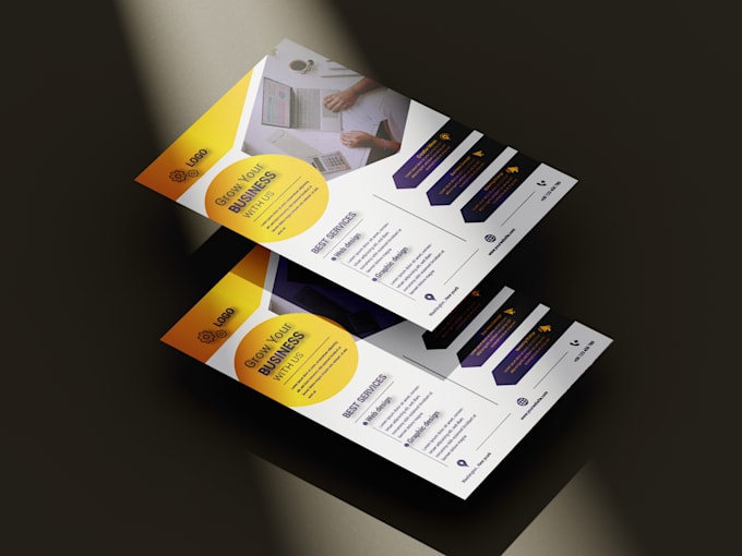 design a professional business flyer design