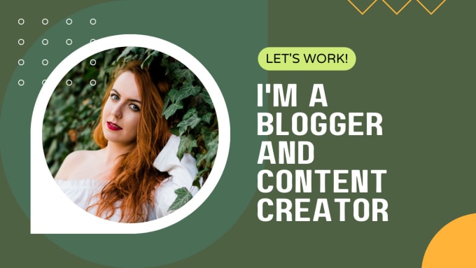 write original blog post or article for your website