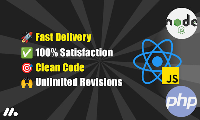 build, optimize, and fix javascript reactjs nodejs websites