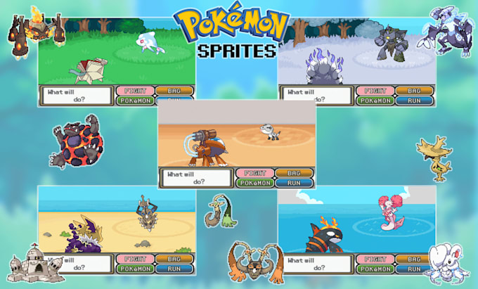 make pokemon style sprites