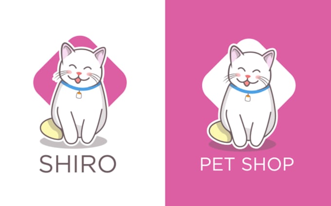 make a high quality pet store , animal logo
