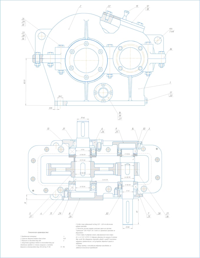 Do technical drawing cad 2d by Malikheth | Fiverr