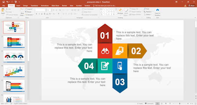 do custom made design interactive powerpoint slides