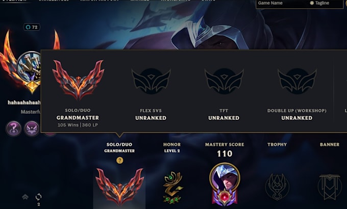 provide grandmaster coaching in league of legends