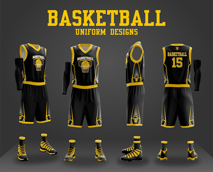create amazing and unique basketball jersey designs