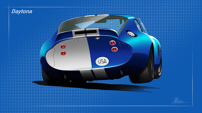create car sketch art