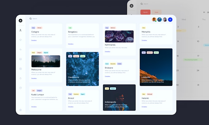 design UI UX for website, webapp, landing page, saas, dashboard
