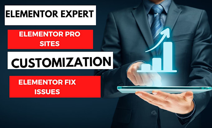be your elementor expert for elementor pro website