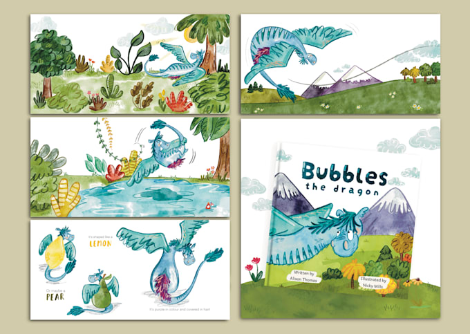 illustrate a childrens book