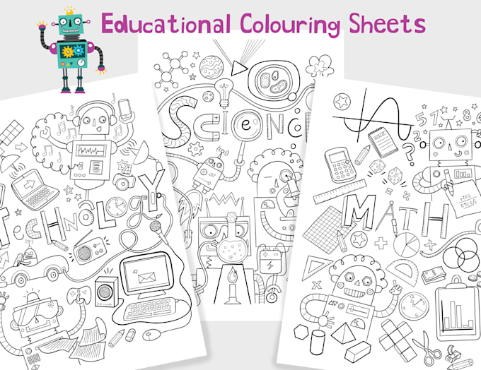 create fun coloring sheets