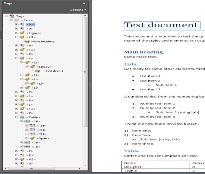 remediate pdfs for screen reader accessibility