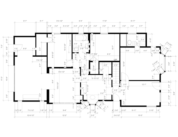 convert pdf to autocad or dwg or cad, scaled efficiently