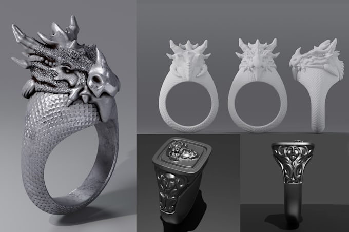 do for you 3d jewelry model ready for manufacturing