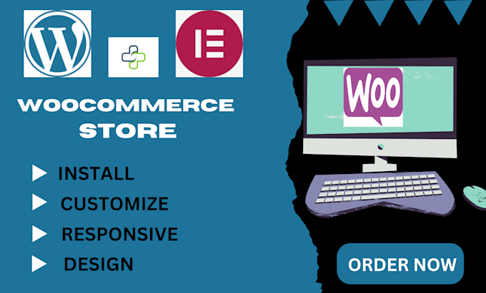 design ecommerce website development with wordpress and elementor pro