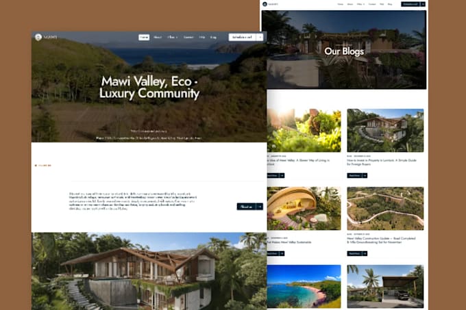 design and develop a professional wordpress website with elementor