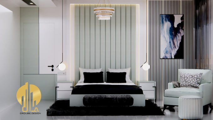 Design , home interior design , bedroom interior design by Ola_alkilani