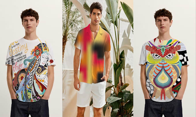 create beautiful artwork for shirts
