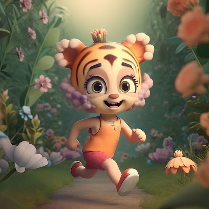 make custom 3d illustrations with commercial, resell rights