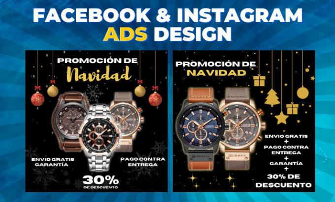 design premium facebook or instagram ad images