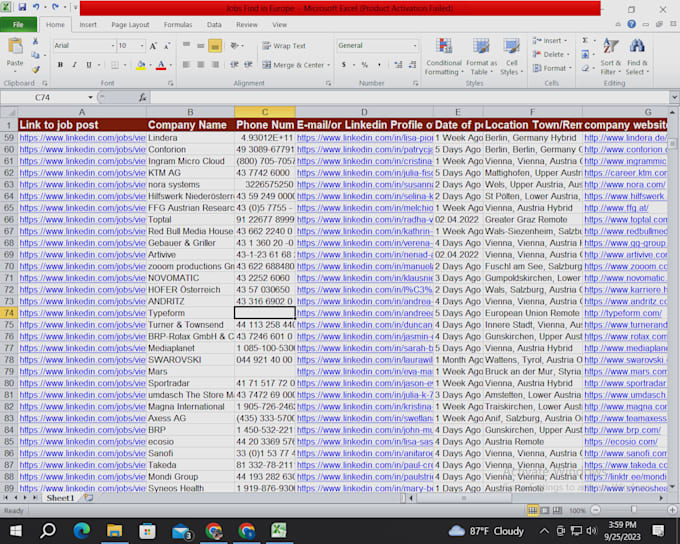 do highly targeted b2b lead generation, linkedin leads and email list building