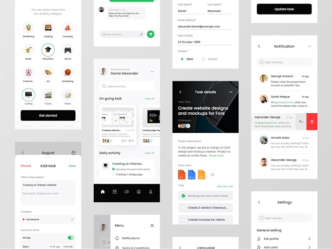 Develop mobile app using flutter for both ios and android by ...