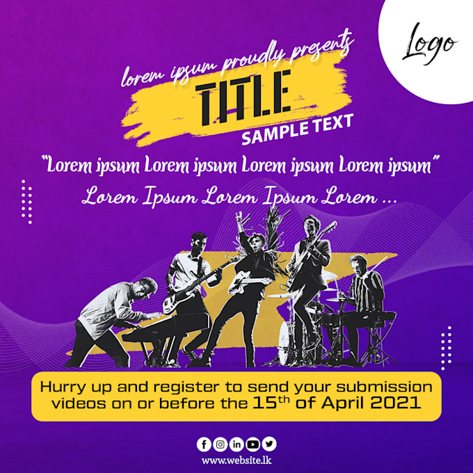 Design banners and flyers by Madurav Fiverr