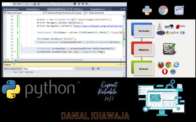 Make selenium bots, browser automations, selenium scraper by ...