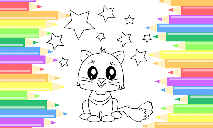 create custom coloring book pages