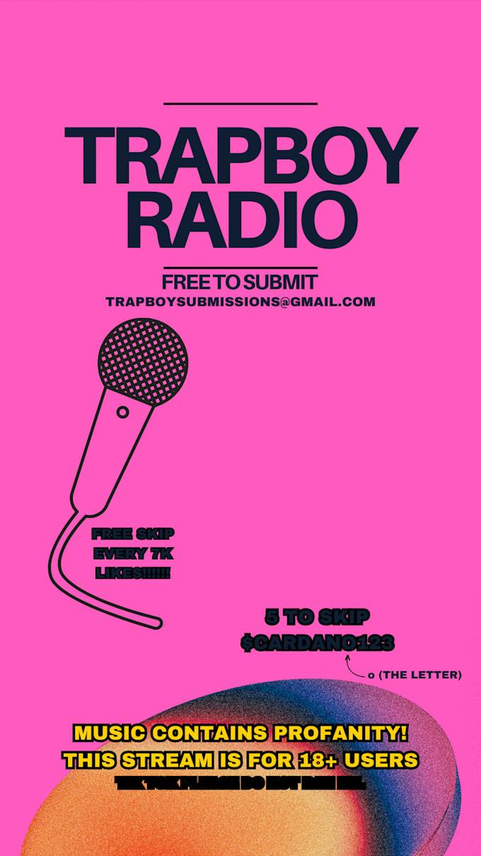 Make you a tik tok live background by Trapboycovers Fiverr