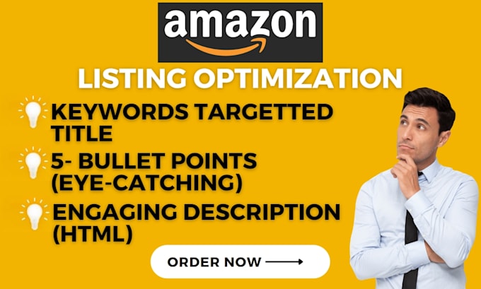 do amazon product listing, SEO optimized amazon listing