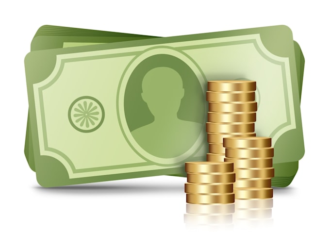 design a professional modern money logo
