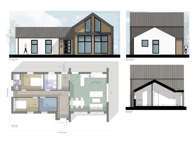 do house extension drawings for your UK planning application