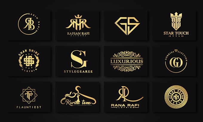 do modern minimalist and luxury logo design