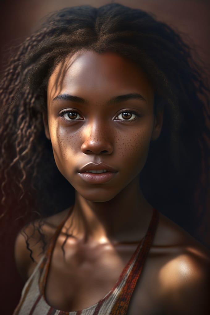 Make a amazing digital realistic portrait art for you by Blausteamite