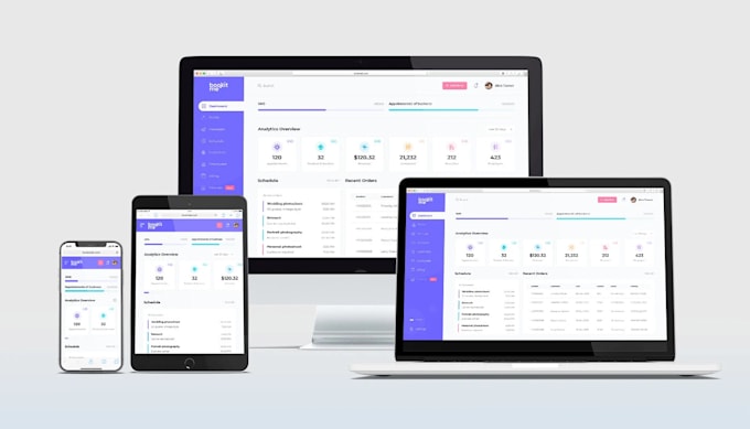 create responsive business website and web application