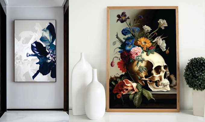 create modern canvas wall arts, posters for you