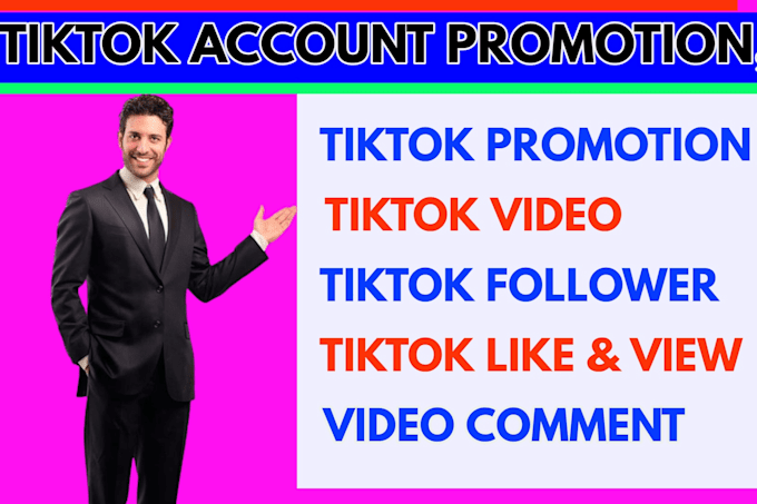 Grow and promote your tiktok follower, tiktok promotion, tiktok ...