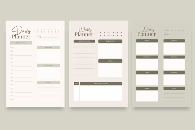 design amazon  kdp  journal , kdp planner interior  or notebook