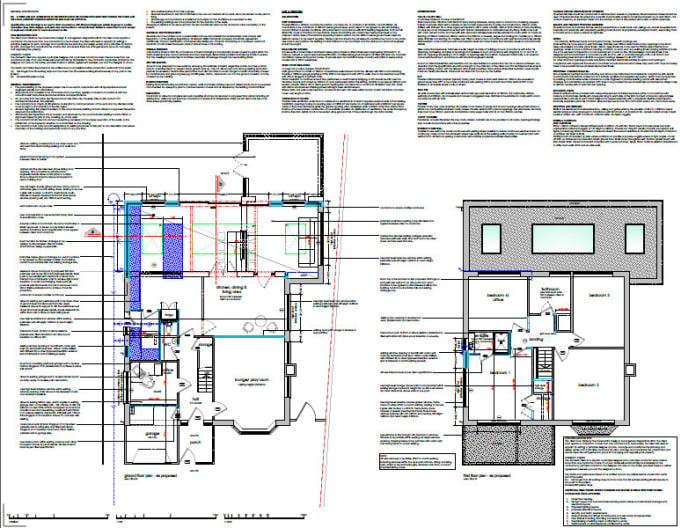 do loft conversions and house extension drawings