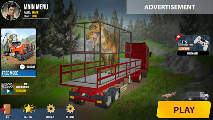 design professional and engaging game UI UX interfaces