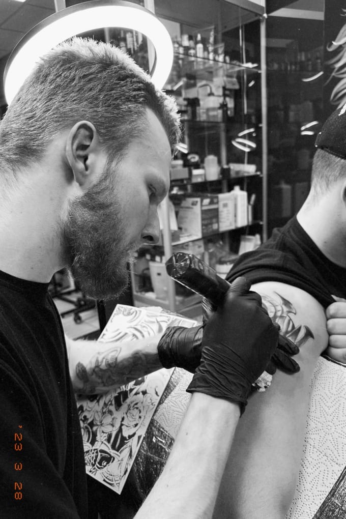 Create your tattoo design with a real tattoo artist by Makhovik Fiverr