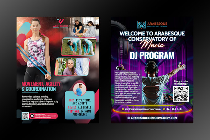 design modern and creative banners, flyers and web graphics