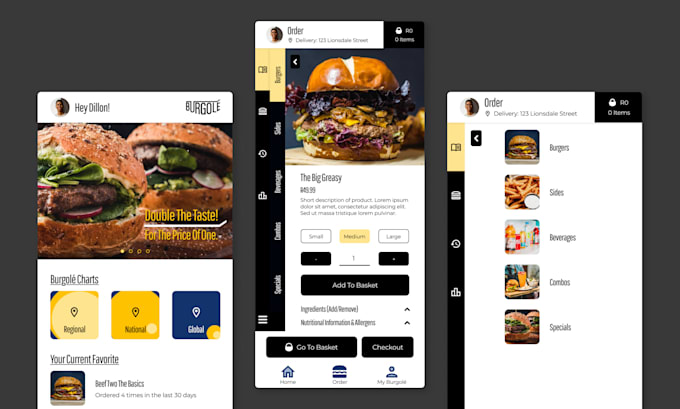 Structure the ux and design the ui for at least 5 screens of your app ...